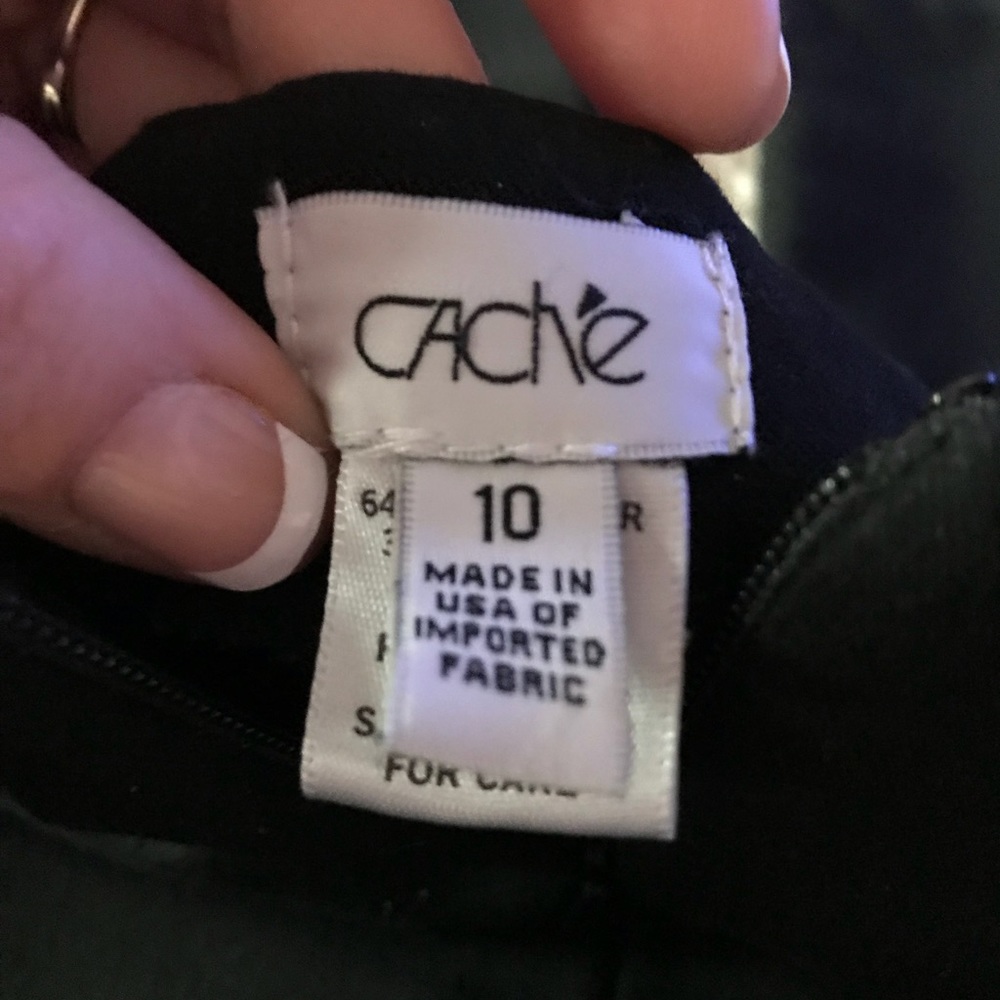 Cache Black Slacks - Picture 2 of 8